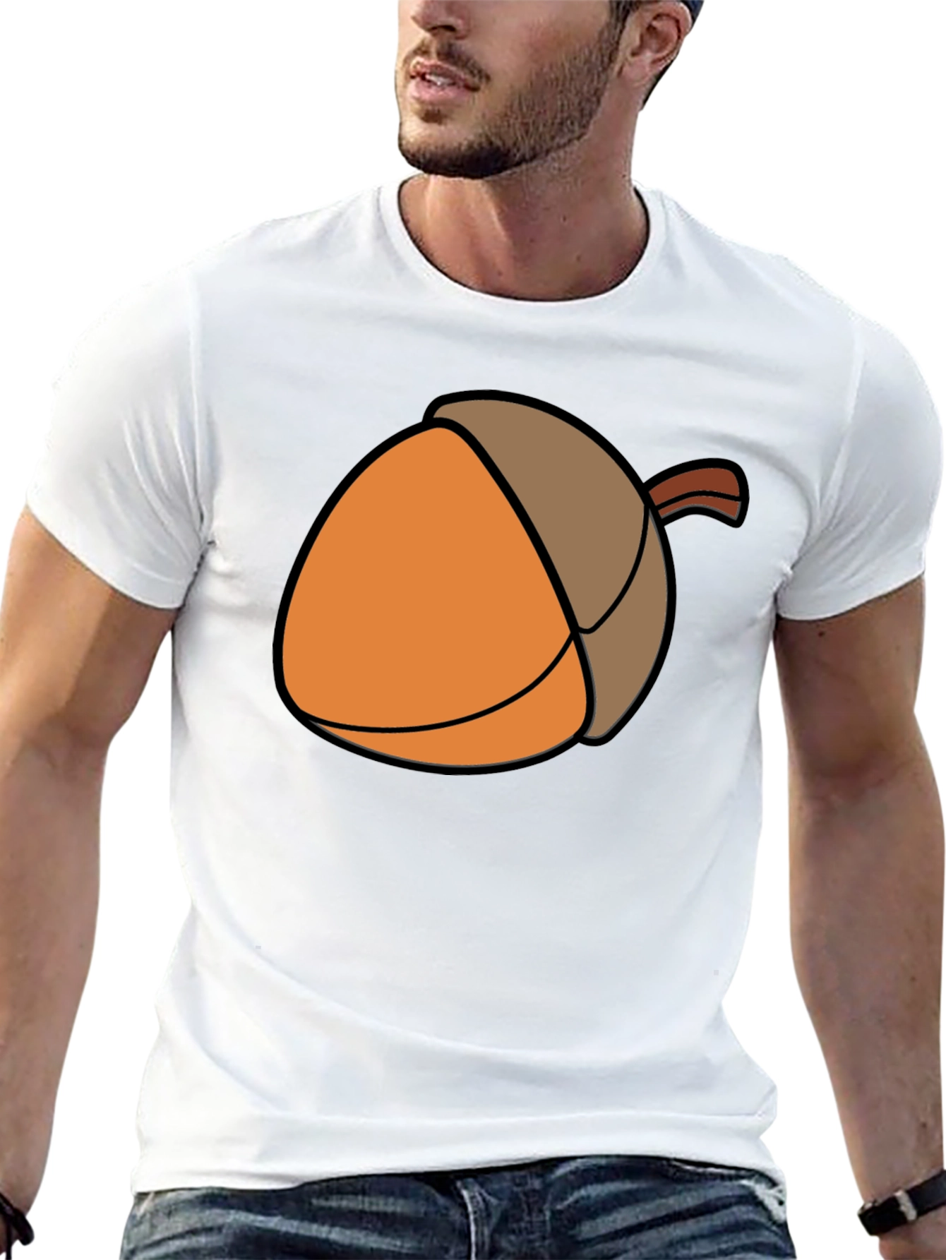 Acorn Graphic Tee - Nature Lovers T-Shirt