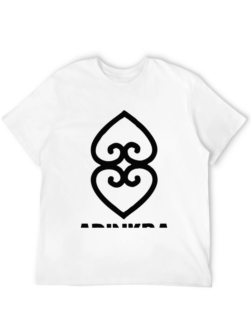 Adinkra Symbol T-Shirt: Black Graphic Tee
