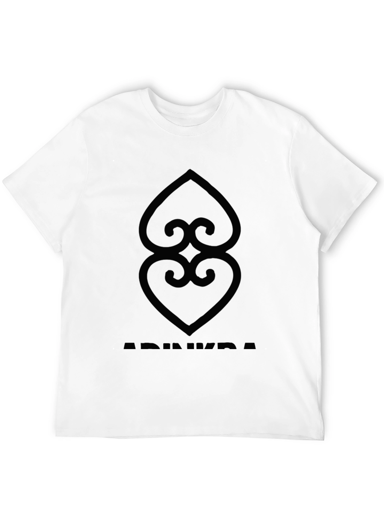 Adinkra Symbol T-Shirt: Black Graphic Tee