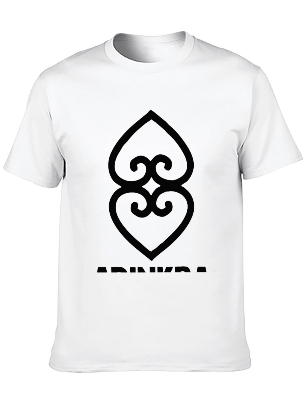 Adinkra Symbol T-Shirt: Black Graphic Tee