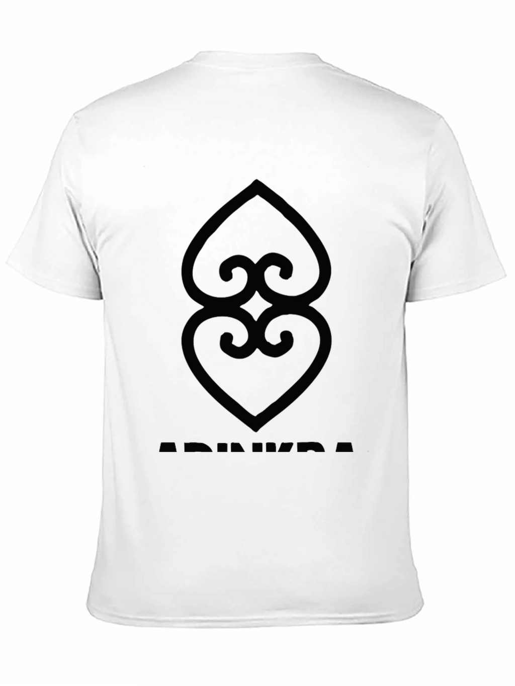 Adinkra Symbol T-Shirt: Black Graphic Tee
