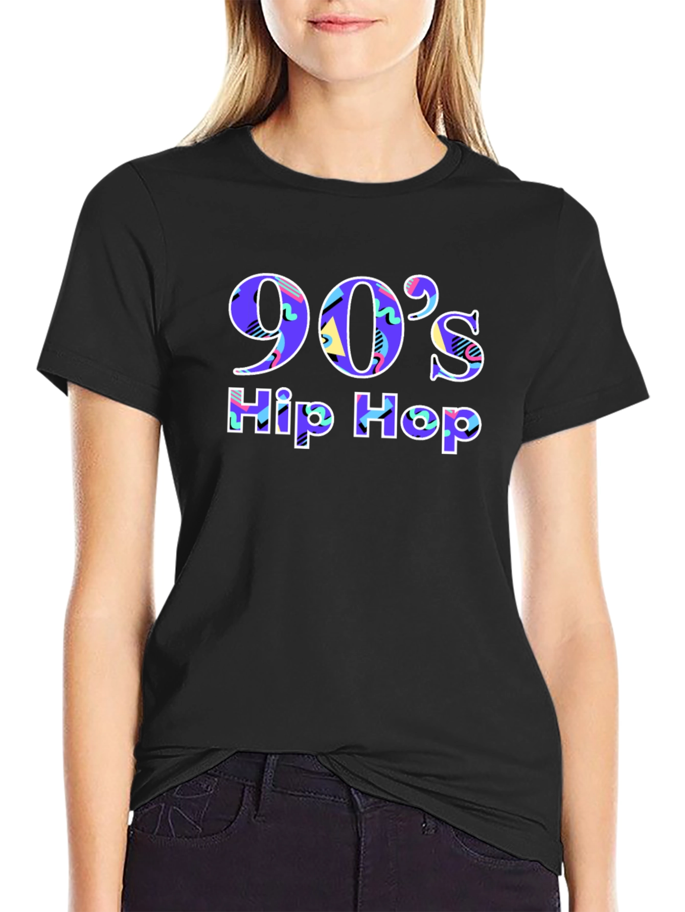 90s Hip Hop Graphic T-Shirt - Retro Style