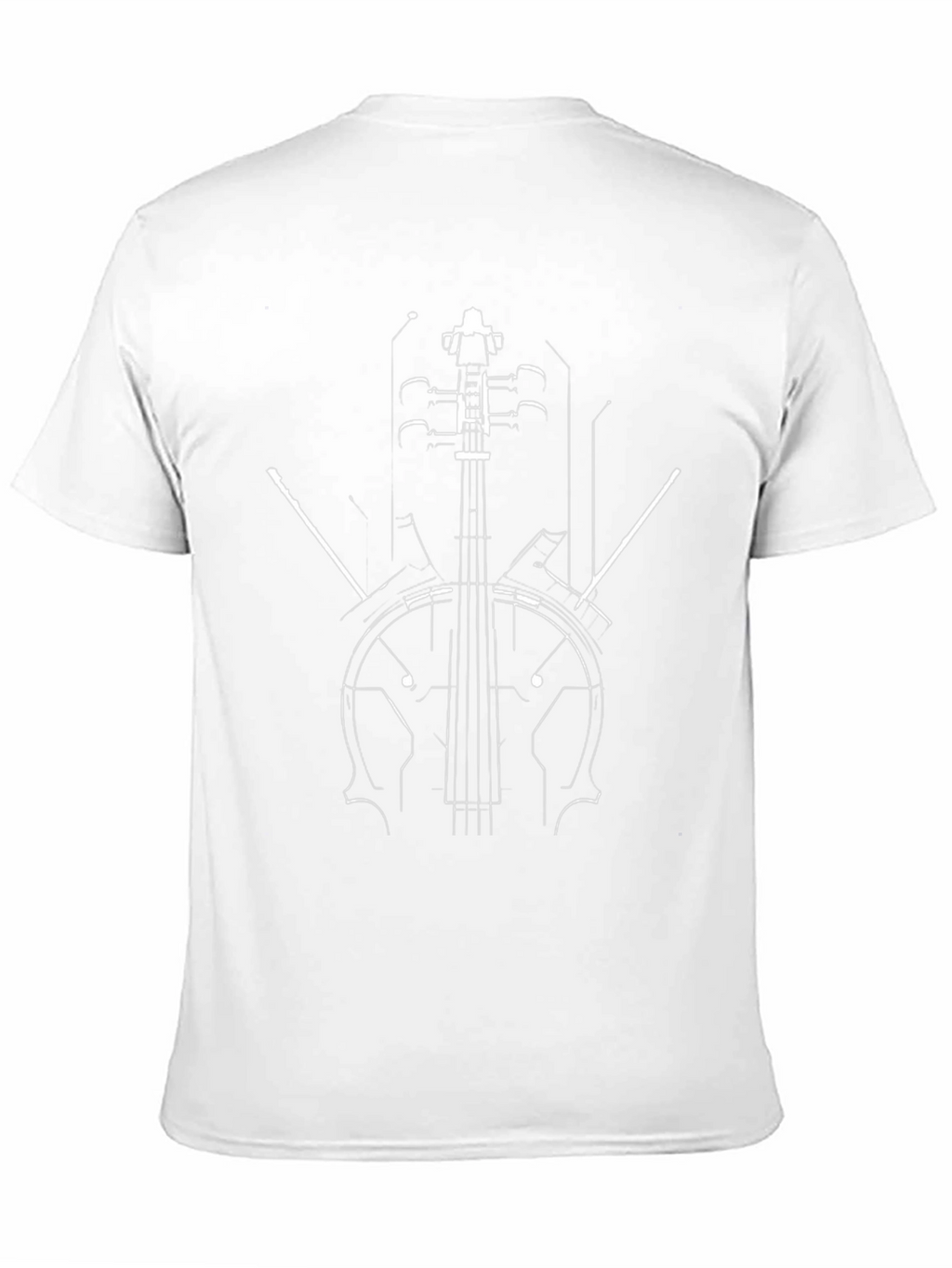 Abstract Cello Graphic Tee