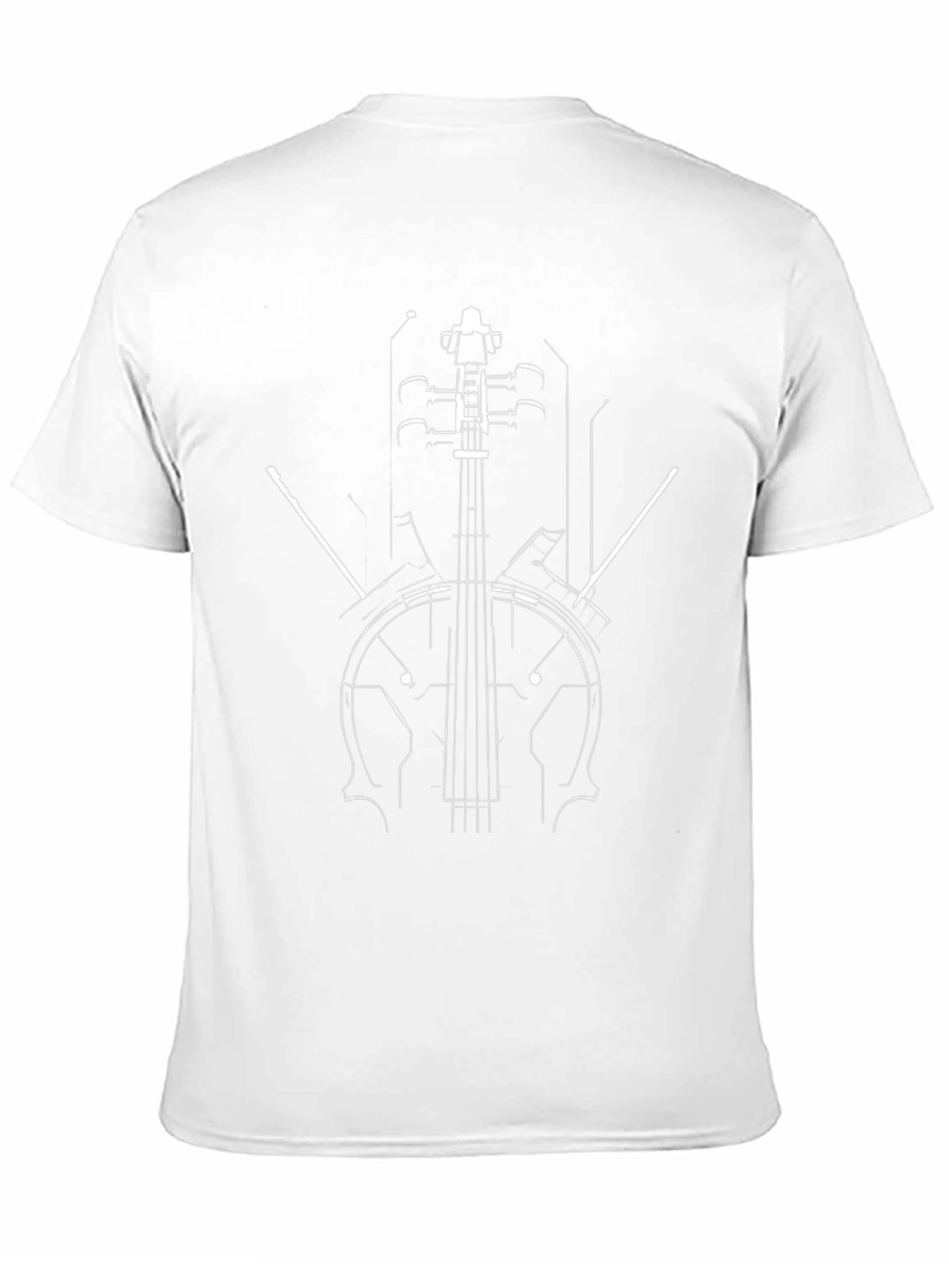 Abstract Cello Graphic Tee